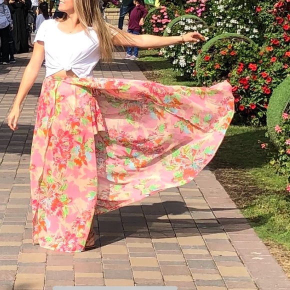 LOW PRICE!! Gianni bini floral maxi skirt - Picture 6 of 6